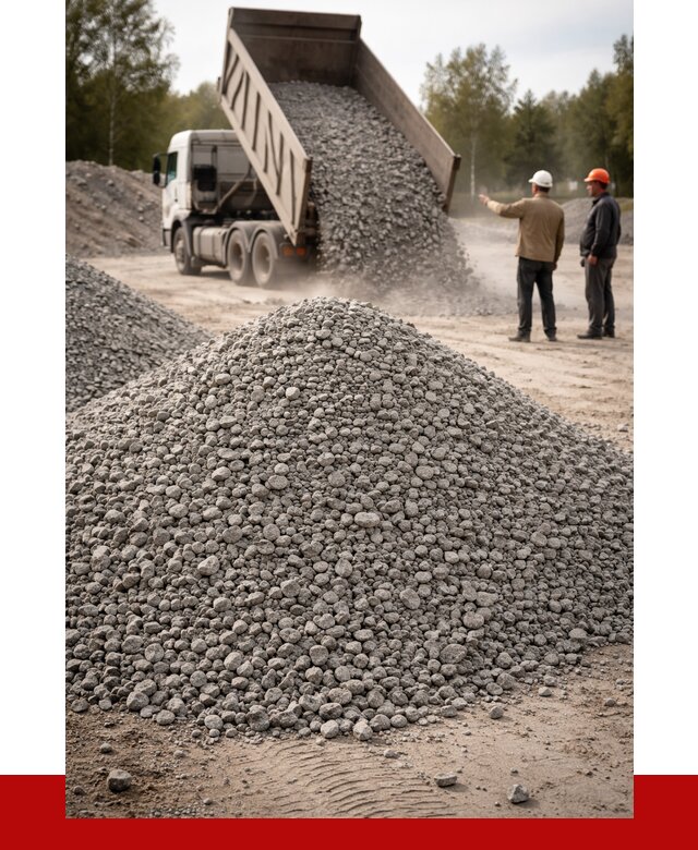 Гранитный щебень фракция 0-5 в Людинове от 2952 руб ПРОНЕРУДЛюд