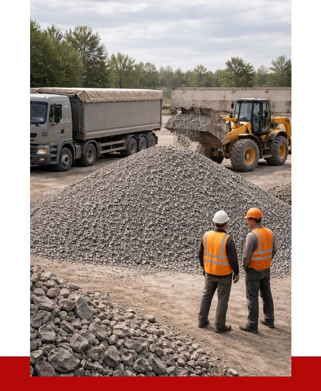 Гранитный щебень фракция 5-20 в Людинове от 4275 руб | ПРОНЕРУДЛюд