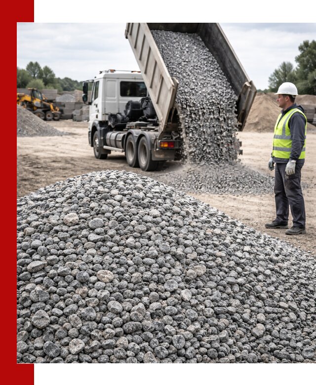 Доставка и продажа гранитного щебня фракции 5-20 в Людинове