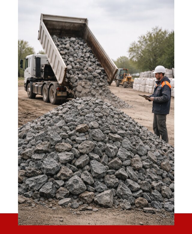 Гранитный щебень фракция 100-200 в Людинове от 4275 р. ПРОНЕРУДЛюд