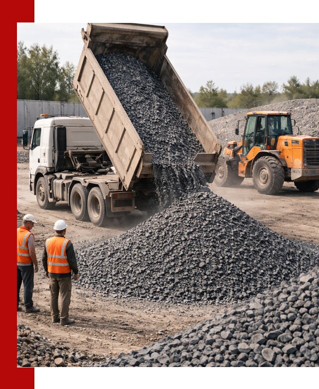 Доставка и продажа щебня габбро-диабаза в Людинове