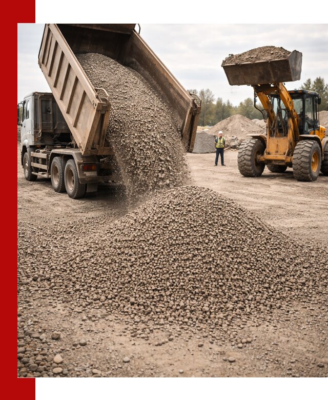 Гравийный щебень фракция 3–10 с доставкой в Людинове
