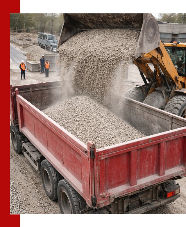 Купить известняковый щебень фракции 0-5 с доставкой в Людинове