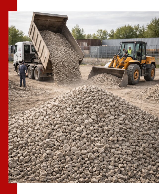 Доломитовый щебень фракции 20–41 с доставкой в Людинове