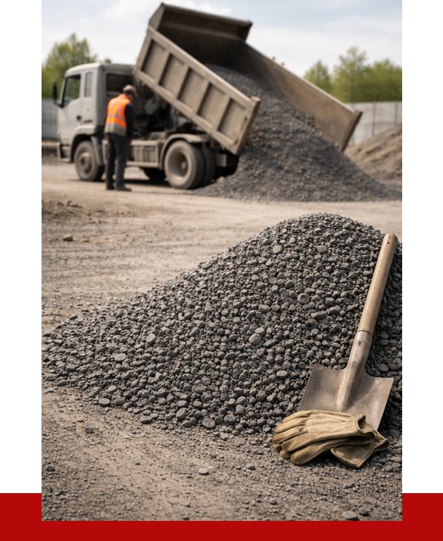 Шлаковый щебень фракция 5-20 в Людинове от 1832 р. ПРОНЕРУДЛюд