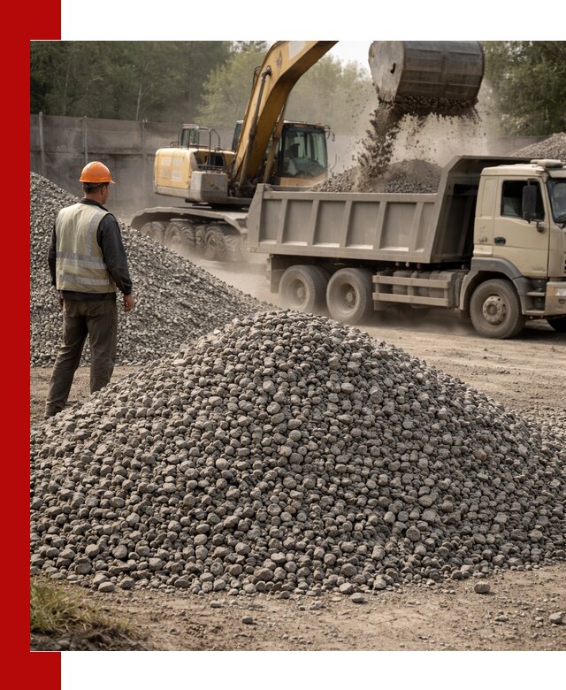 Шлаковый щебень фракция 5-20 с доставкой в Людинове