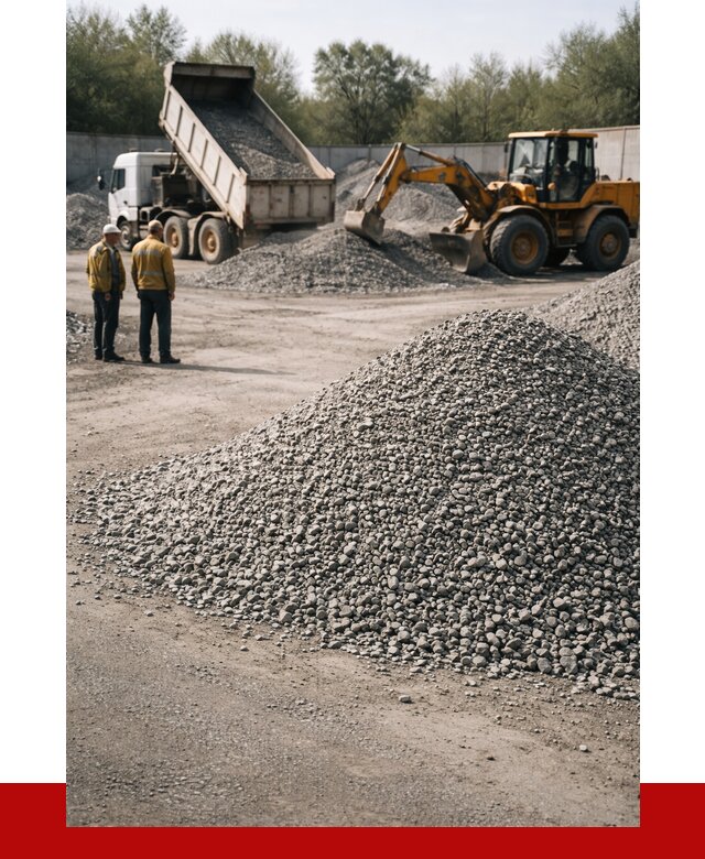 Вторичный щебень фр. 5-20 в Людинове от 1628 р. - ПРОНЕРУДЛюд
