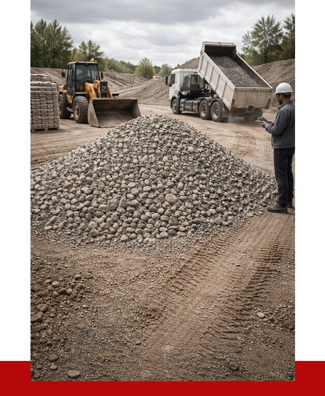 Купить бетонный щебень в Людинове, от 3257 р. ПРОНЕРУДЛюд