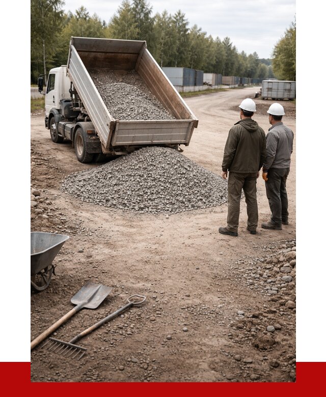 Бетонный щебень фракция 5-20 в Людинове от 3257 р., ПРОНЕРУДЛюд