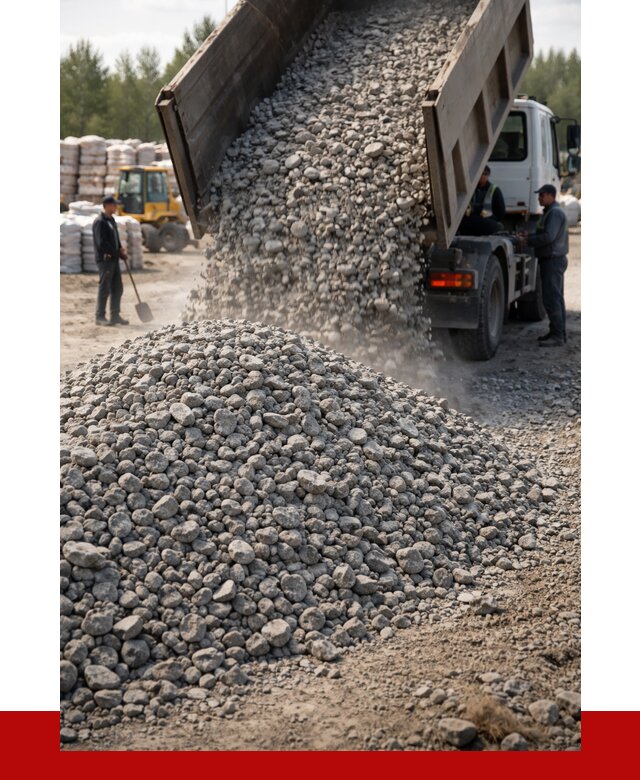 Бетонный щебень фракция 40-70 в Людинове от 1832 р. ПРОНЕРУДЛюд