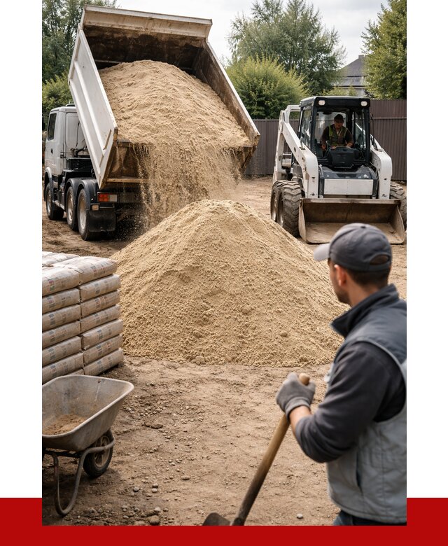 Мытый речной песок с доставкой в Людинове от 1476 р. | ПРОНЕРУДЛюд