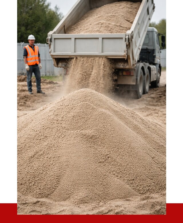 Купить сеяный песок с доставкой в Людинове от 2239 р ПРОНЕРУДЛюд