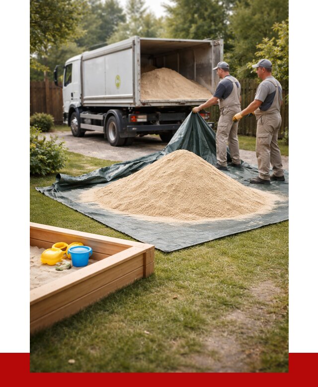 Песок для песочницы в Людинове от 1527 р. с доставкой, ПРОНЕРУДЛюд