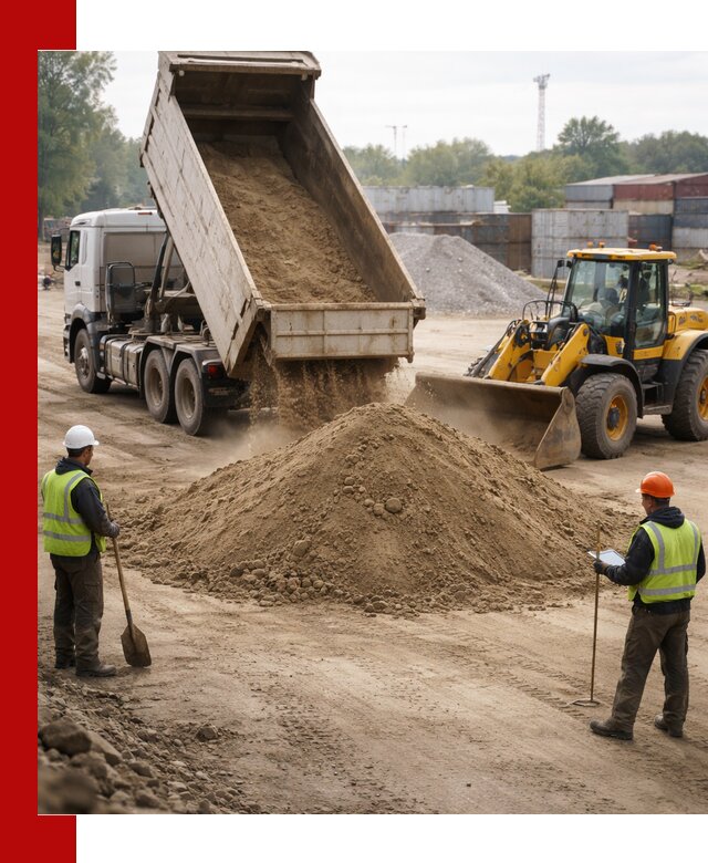 Доставка и продажа пескогрунта оптом и в розницу в Людинове