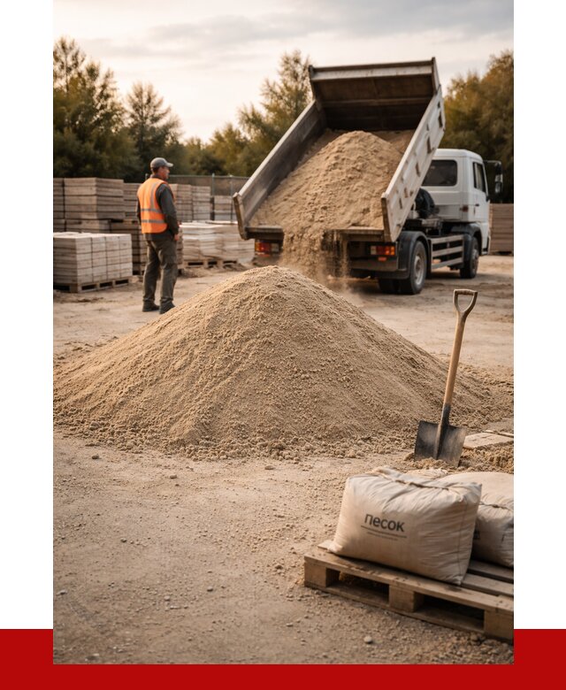 Купить сухой песок в Людинове с доставкой от 2443 р. | ПРОНЕРУДЛюд