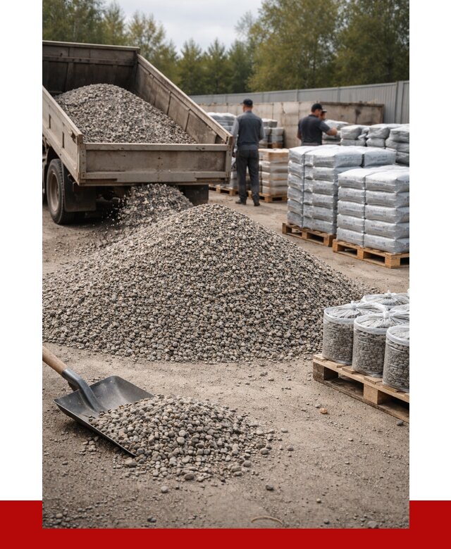 Гравий фракция 5-20 в Людинове купить от 2341 р. ПРОНЕРУДЛюд
