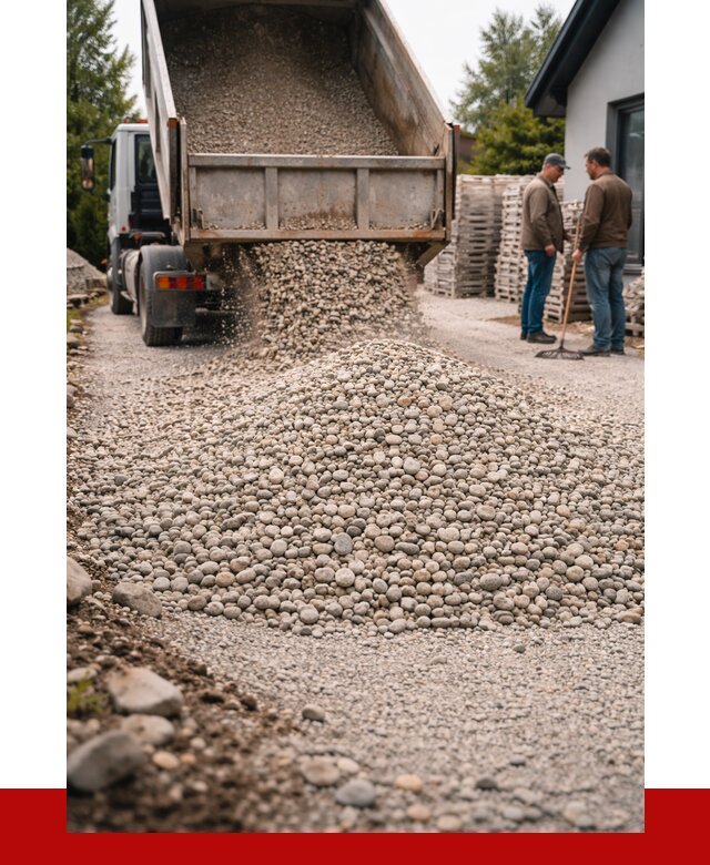 Галька речная в Людинове от 2748 р. с доставкой, ПРОНЕРУДЛюд