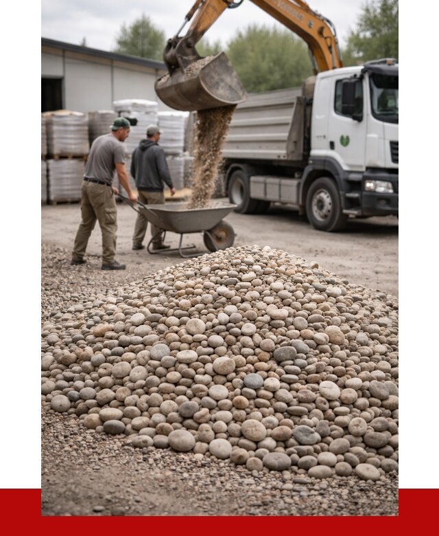 Галька декоративная в Людинове от 3257 р. за куб | ПРОНЕРУДЛюд