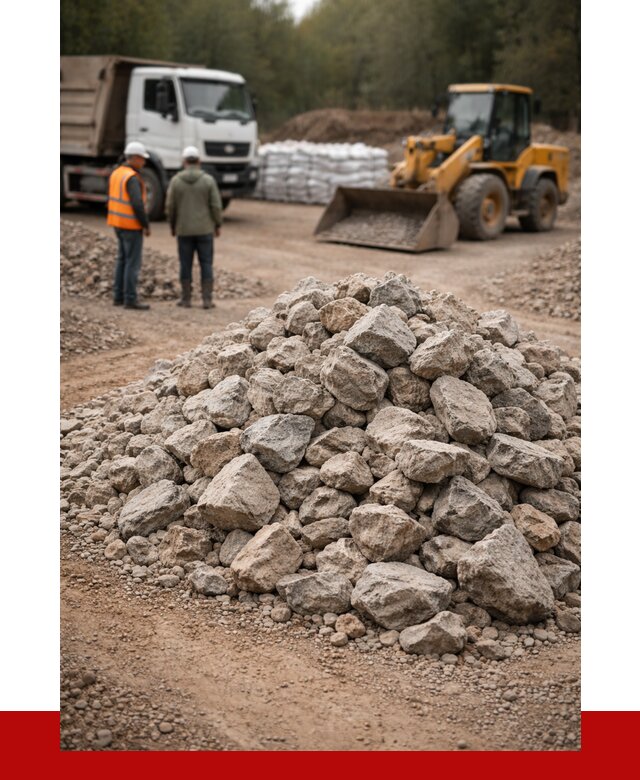 Купить бутовый камень с доставкой в Людинове от 2341 р. | ПРОНЕРУДЛюд