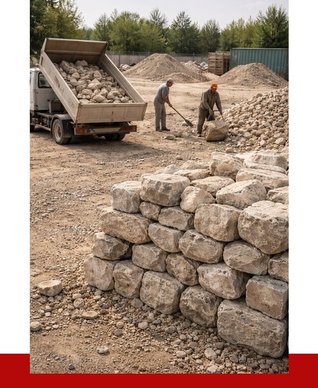 Бутовый камень известняковый в Людинове от 4275 р. | ПРОНЕРУДЛюд