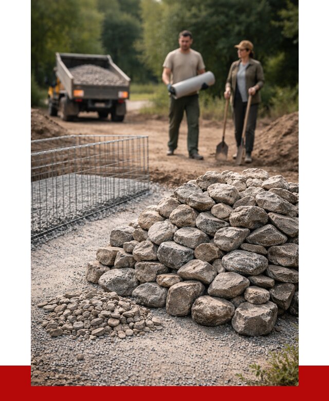 Камень для габионов фракция 100-200 в Людинове от 4885 р. | ПРОНЕРУДЛюд