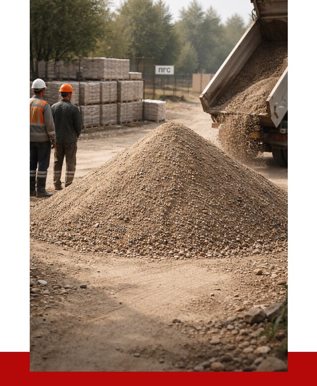 ПГС С1 с доставкой в Людинове от 2850 р. за куб | ПРОНЕРУДЛюд