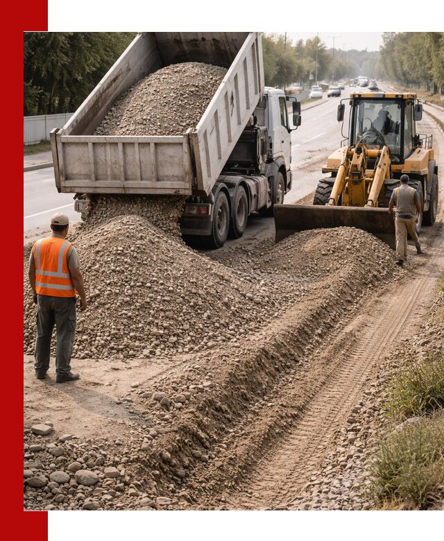 Опгс для устройства дорог и подсыпки в Людинове