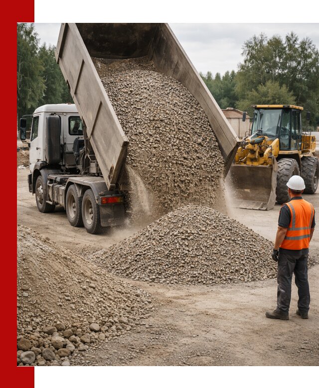 Доставка щпс в Людинове — щебеночно-песчаная смесь под заборы и дорожки