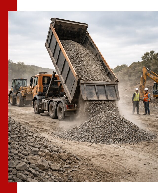 Щебёночно-песчаная смесь ЩПС С1 с доставкой в Людинове