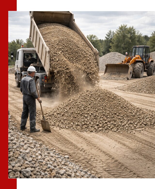 Доставка щпс С3 в Людинове самосвалами и бортовыми грузовиками