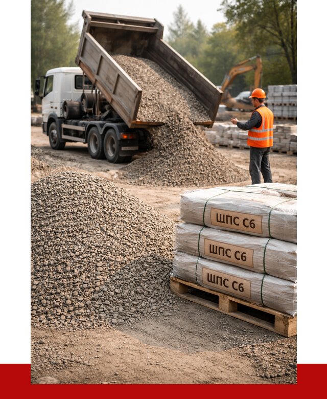 ЩПС С6 в Людинове с доставкой от 2239 р. за куб | ПРОНЕРУДЛюд