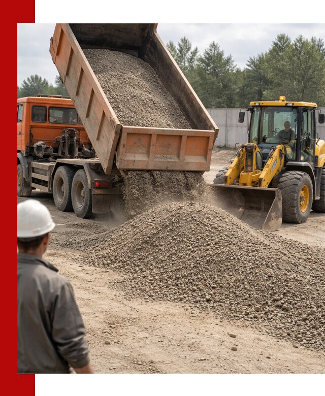 Доставка щпс С8 самосвалами в Людинове от производителя