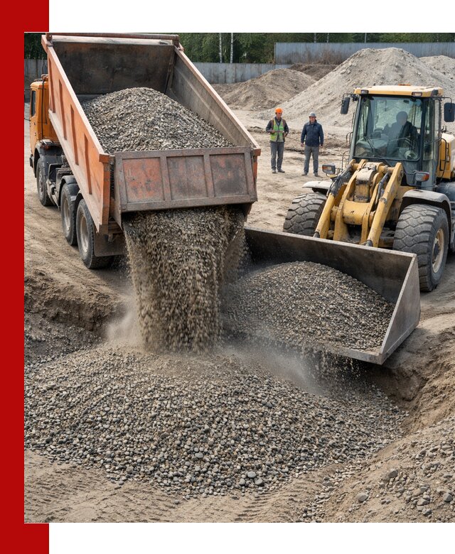 Доставка щпс С9 самосвалами по выгодным тарифам в Людинове