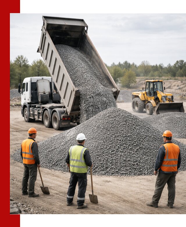 Доставка и продажа гранитной крошки в Людинове