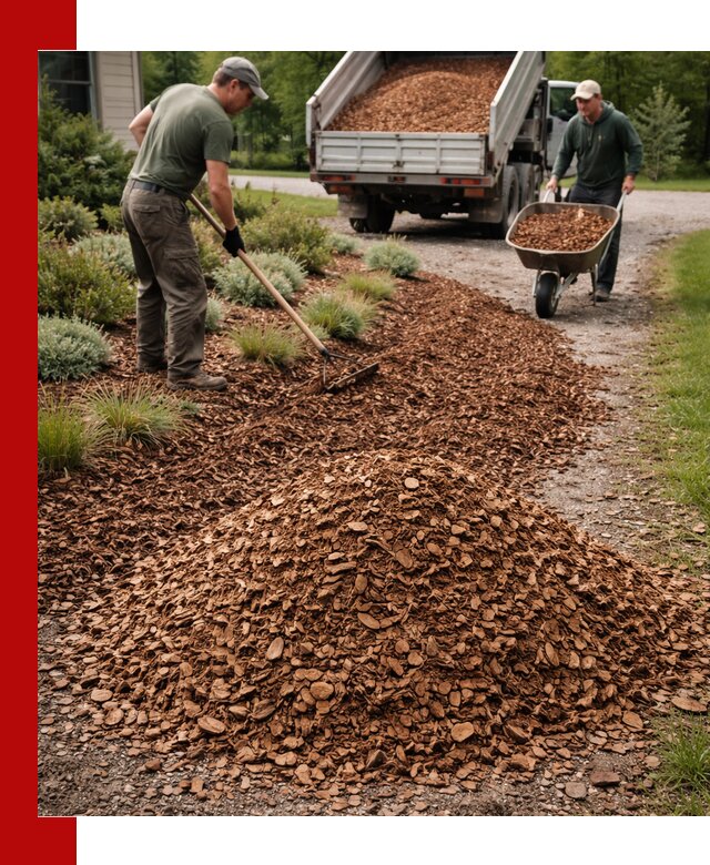 Крошка для мульчирования с доставкой в Людинове