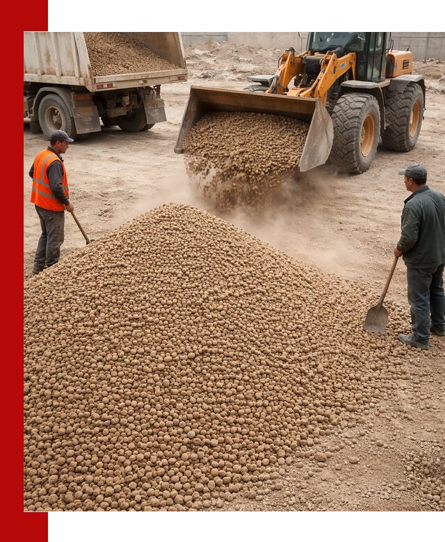 Керамзит фракция 10-20 с доставкой в Людинове