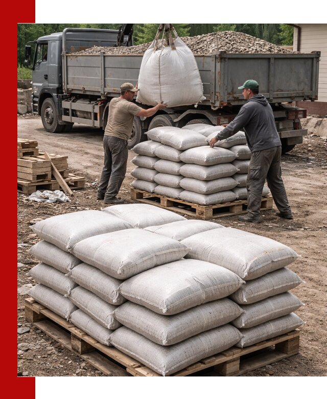 Керамзит в мешках с доставкой в Людинове от компании-поставщика