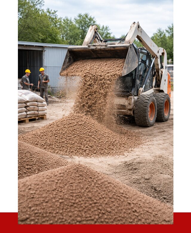 Керамзитовый песок в Людинове с доставкой от 4580 р. | ПРОНЕРУДЛюд
