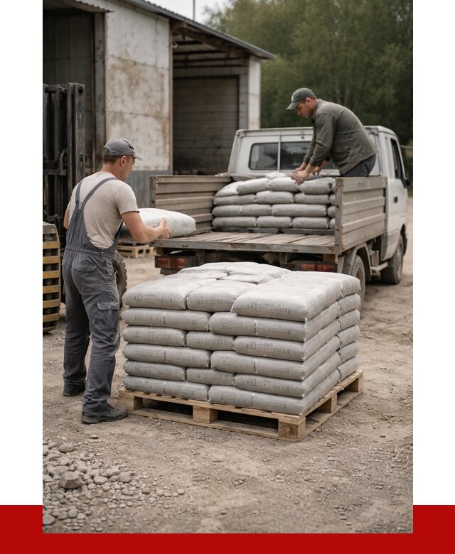 Купить цемент в мешках с доставкой в Людинове от 4580 р. | ПРОНЕРУДЛюд