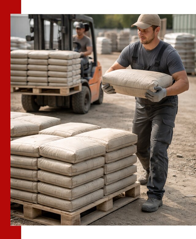 Доставка цемента в мешках оптом и в розницу в Людинове