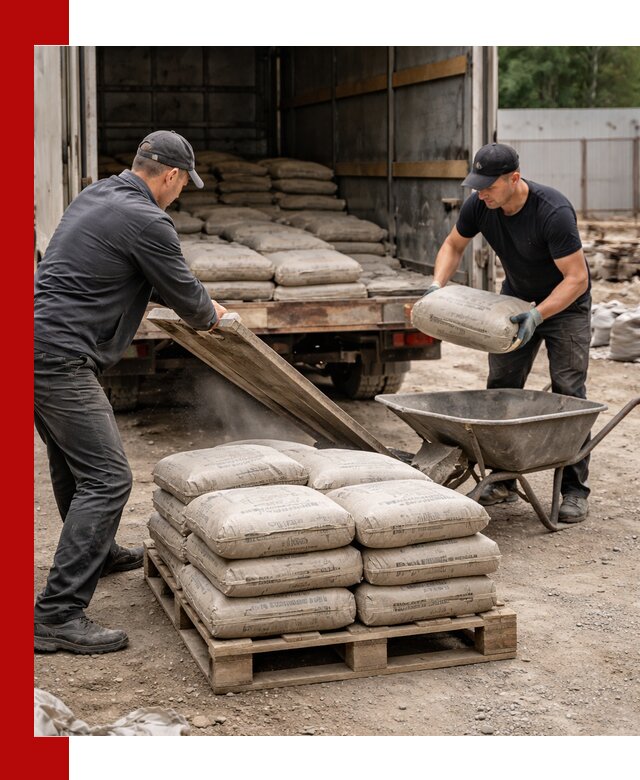 Пескобетон М300 с доставкой в Людинове по выгодной цене