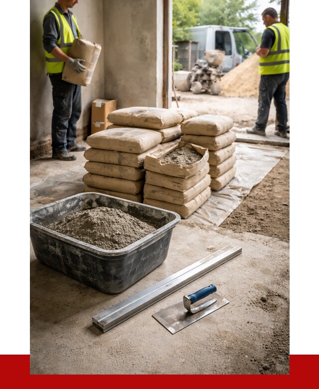 Купить сухую смесь для стяжки в Людинове от 4580 р. | ПРОНЕРУДЛюд