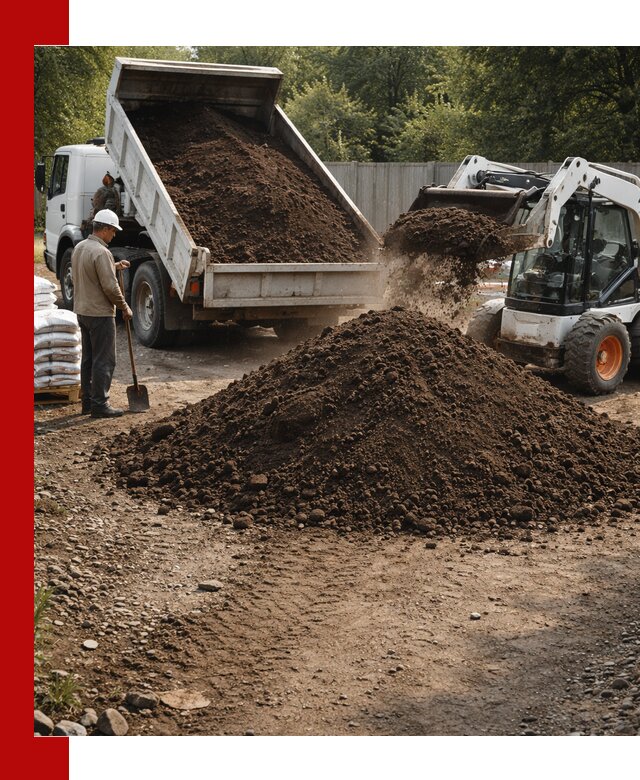 Доставка растительного грунта в Людинове от производителя оптом и в розницу
