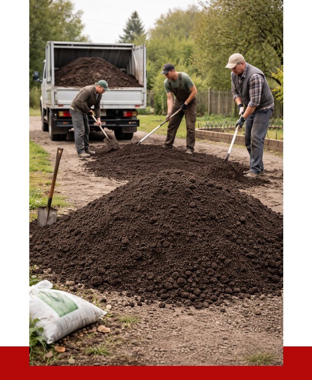 Купить землю для огорода в Людинове от 3257 р./куб | ПРОНЕРУДЛюд