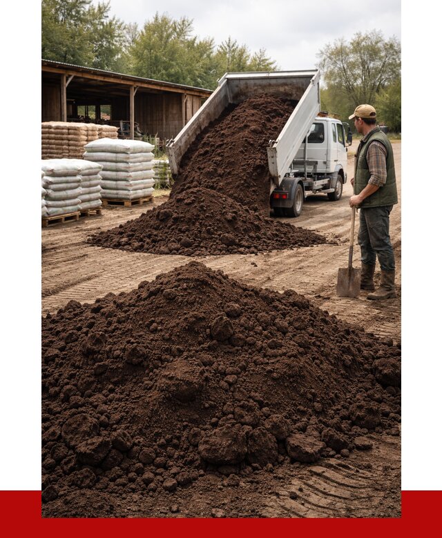 Купить торф с доставкой в Людинове от 4275 р. за куб | ПРОНЕРУДЛюд