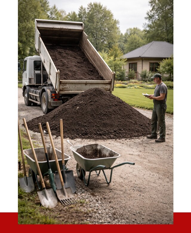 Купить чернозем с доставкой в Людинове от 1832 р. | ПРОНЕРУДЛюд