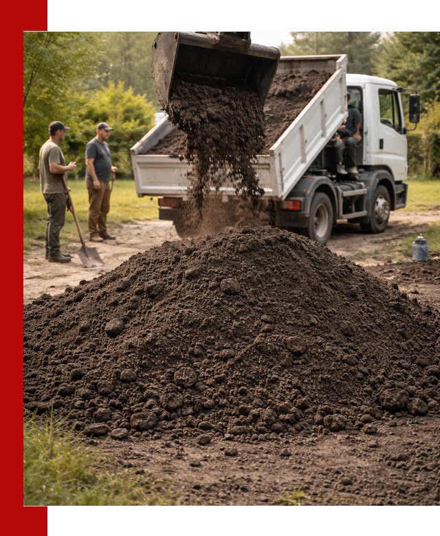 Доставка и продажа чернозема в Людинове оптом и в розницу