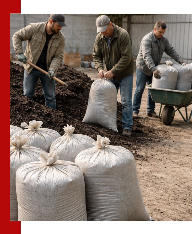 Купить чернозем в мешках с доставкой в Людинове