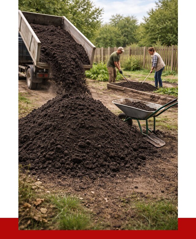 Купить чернозем для огорода в Людинове от 2545 р. | ПРОНЕРУДЛюд
