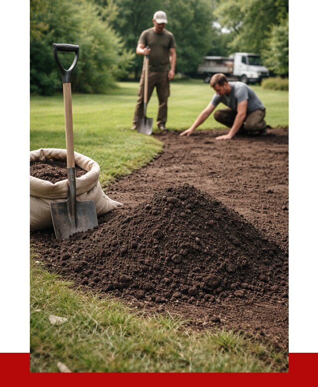 Купить чернозем для газона в Людинове от 4275 р. | ПРОНЕРУДЛюд